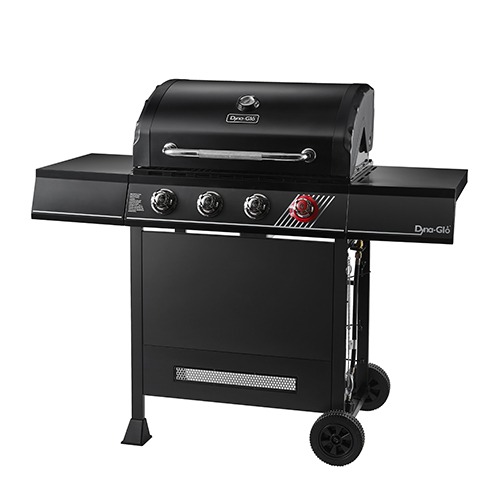 Photo of 4-Burner LP Gas Grill in Matte Black with SearPLUS Burner