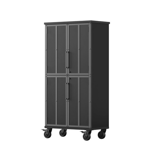 Photo of Keoki 72in 2 Door Storage Cabinet