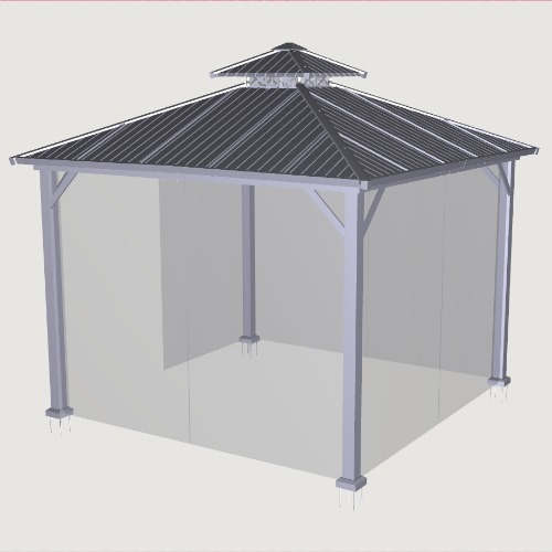 Photo of 10'X10' Hard-Top Gazebo