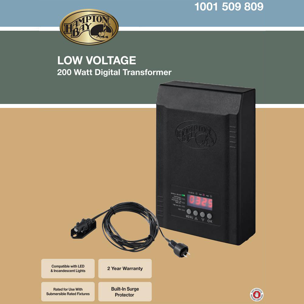 Low-Voltage 200-Watt Transformer