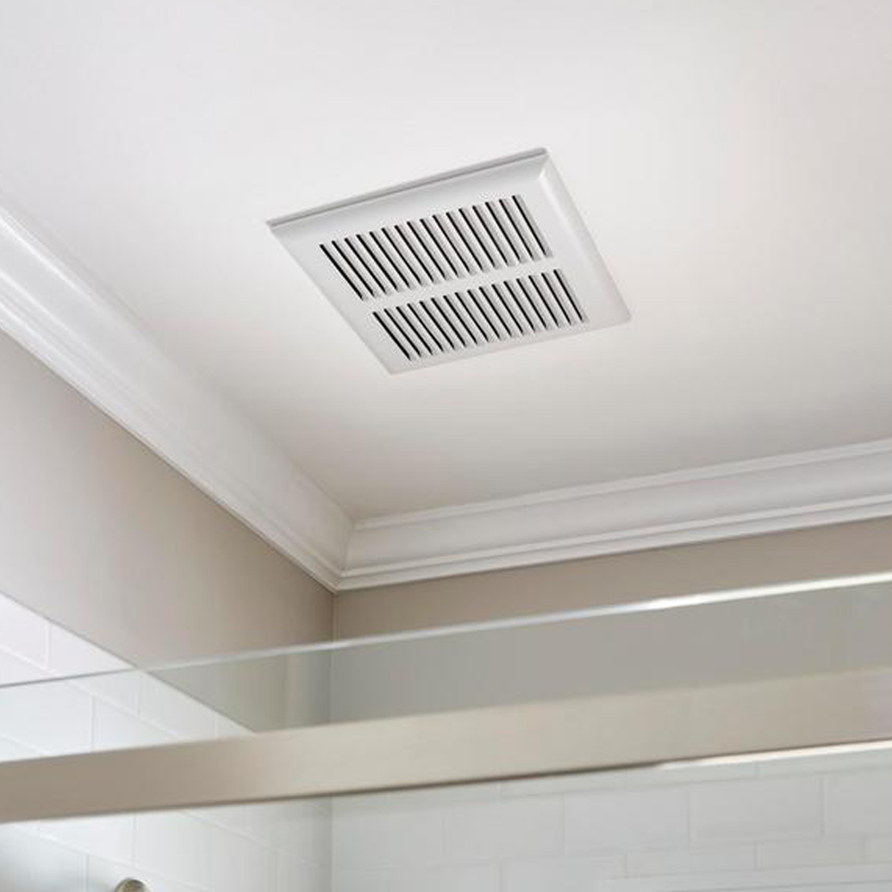 80 CFM Heavy-Duty Installation Ceiling Mount Bathroom Exhaust Fan