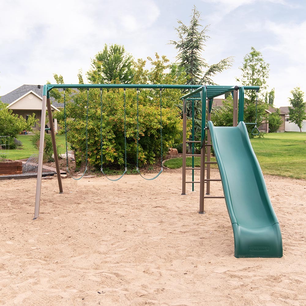 Monkey Bar Adventure Swing Set