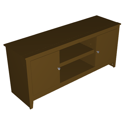 65 in. 2-Door TV Stand