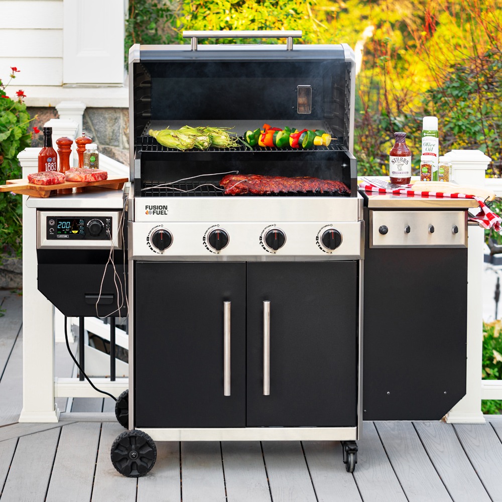 Grill and Pellet Smoker