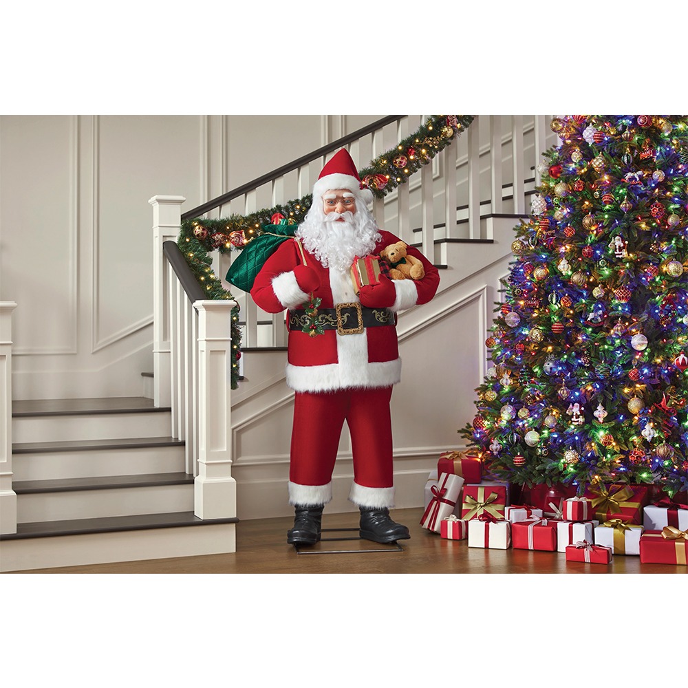 6 ft. Animated Singing Santa