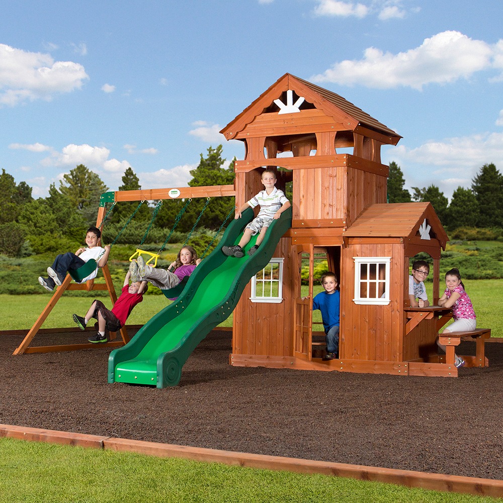 Shenandoah Wooden Swing Set