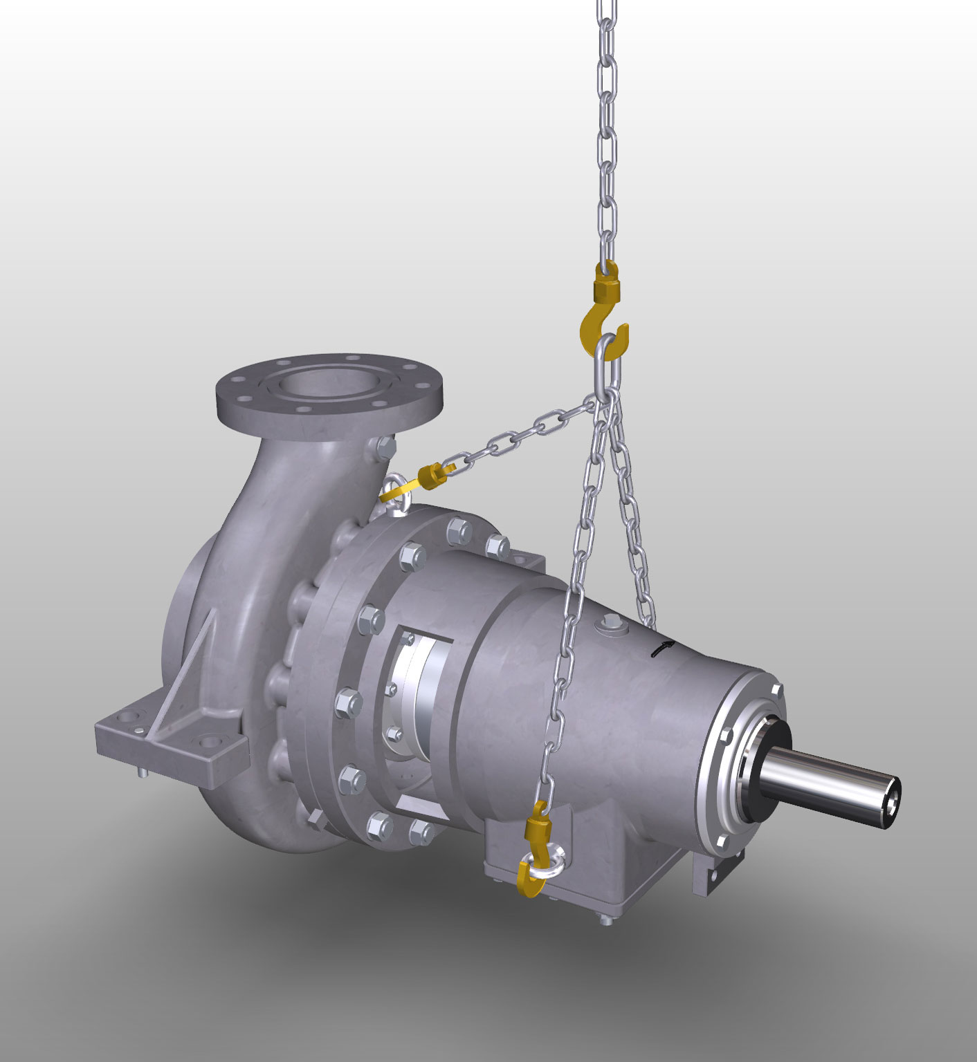 Impeller Install - Centrifugal Pump
