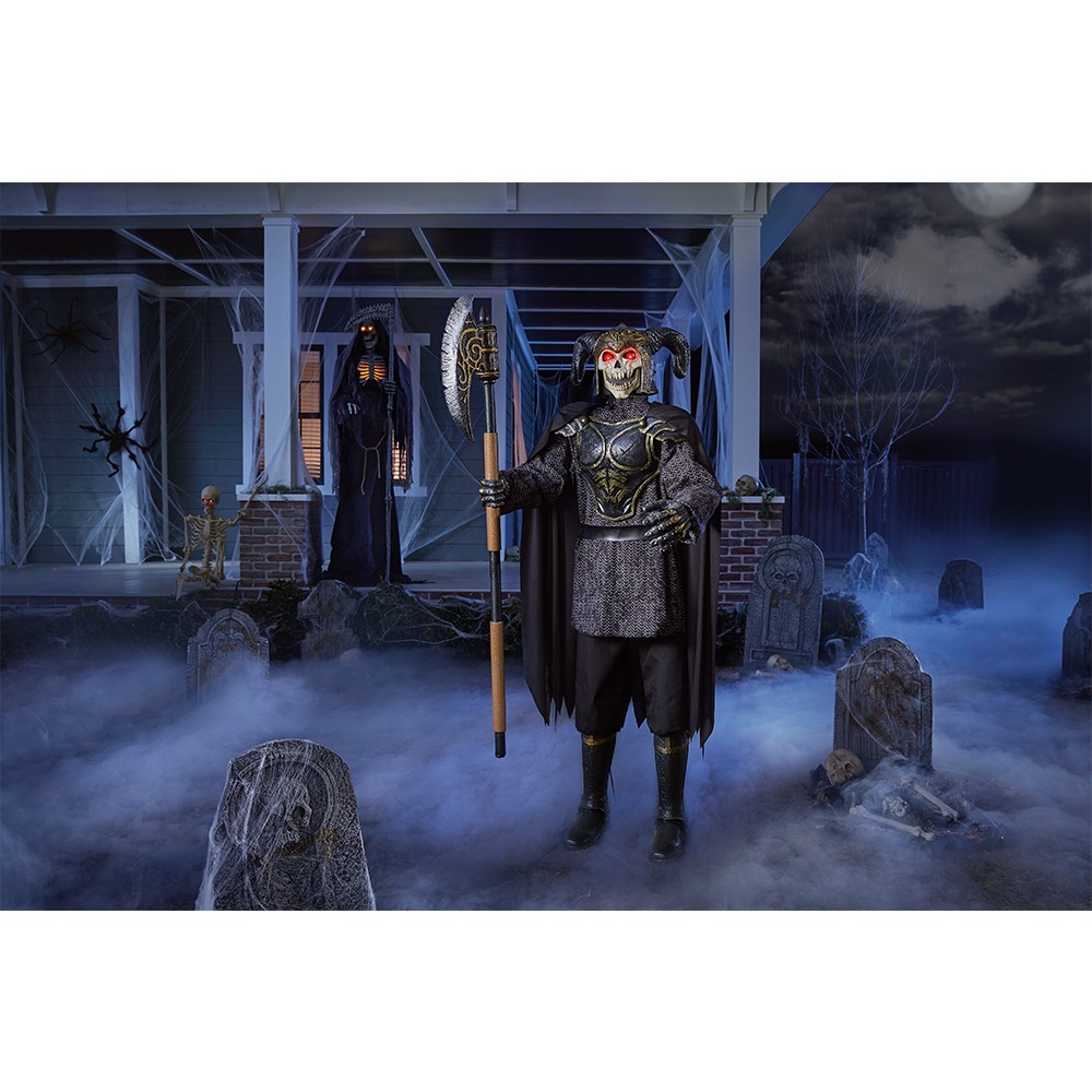 6 ft Animated LED Grave Warrior