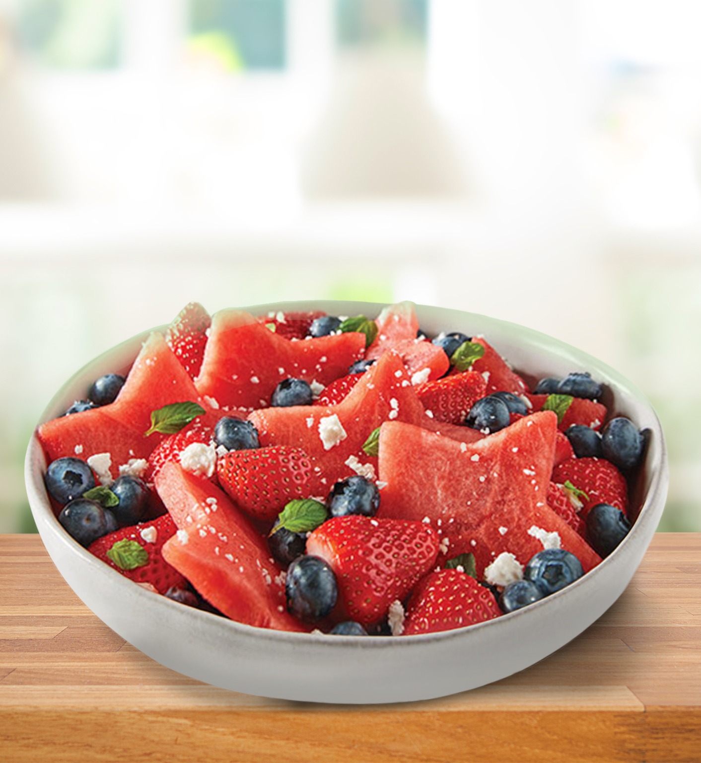 Watermelon, Mint, and Feta Salad Recipe