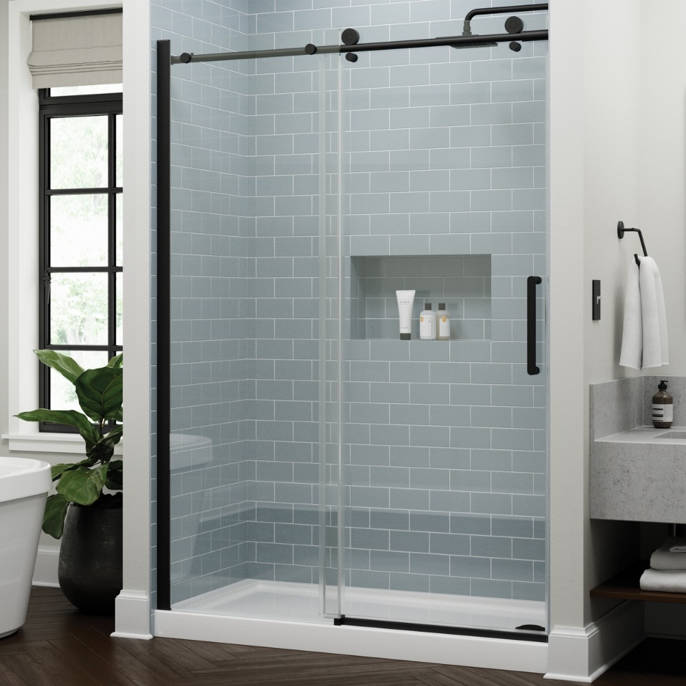 EXUMA Exposed Roller Shower Door