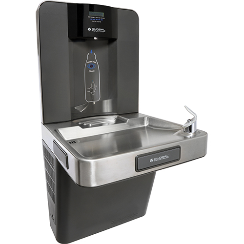 Refrigerated Drinking Fountain with Bottle Filler