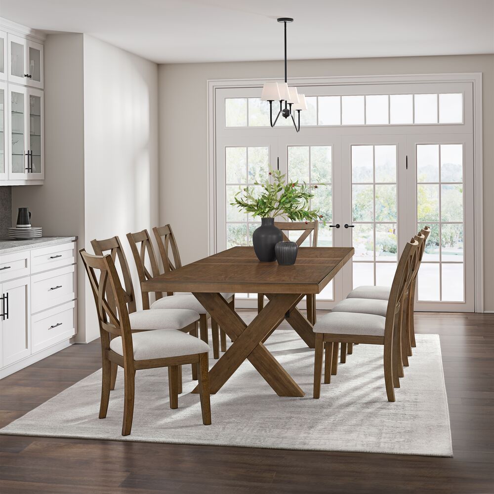 Lathan 9pc Dining Set