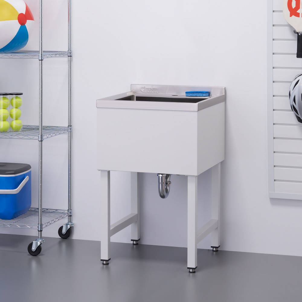 TRINTY Basics Stainless Steel Utility Sink
