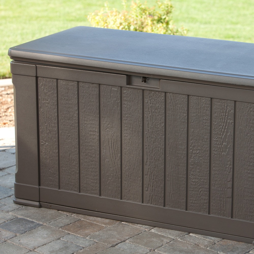 Heavy-Duty Outdoor Storage Deck Box - 116 Gallon