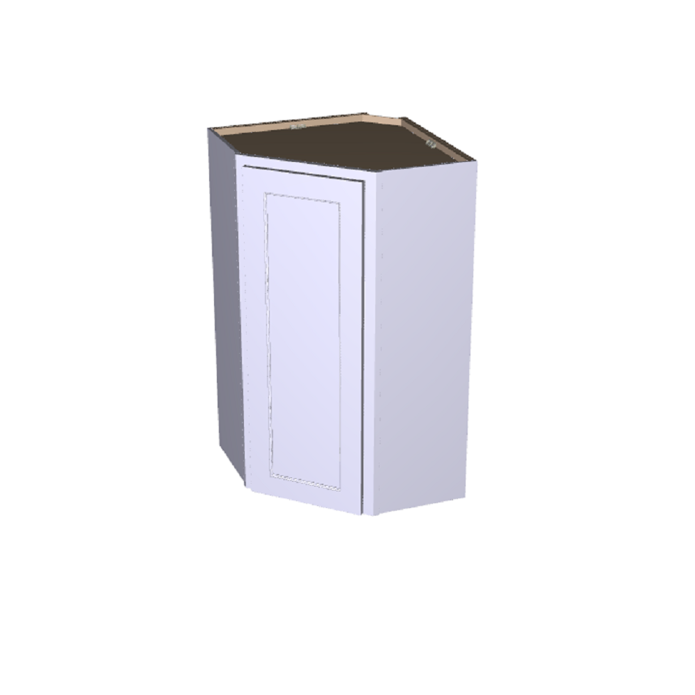 Single Door Corner Wall Cabinet - (multiple sizes)