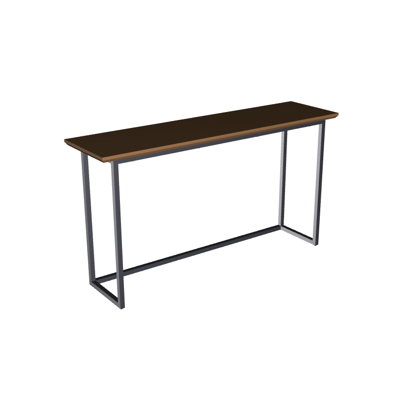 Hidden Hills Mixed Material Console Table