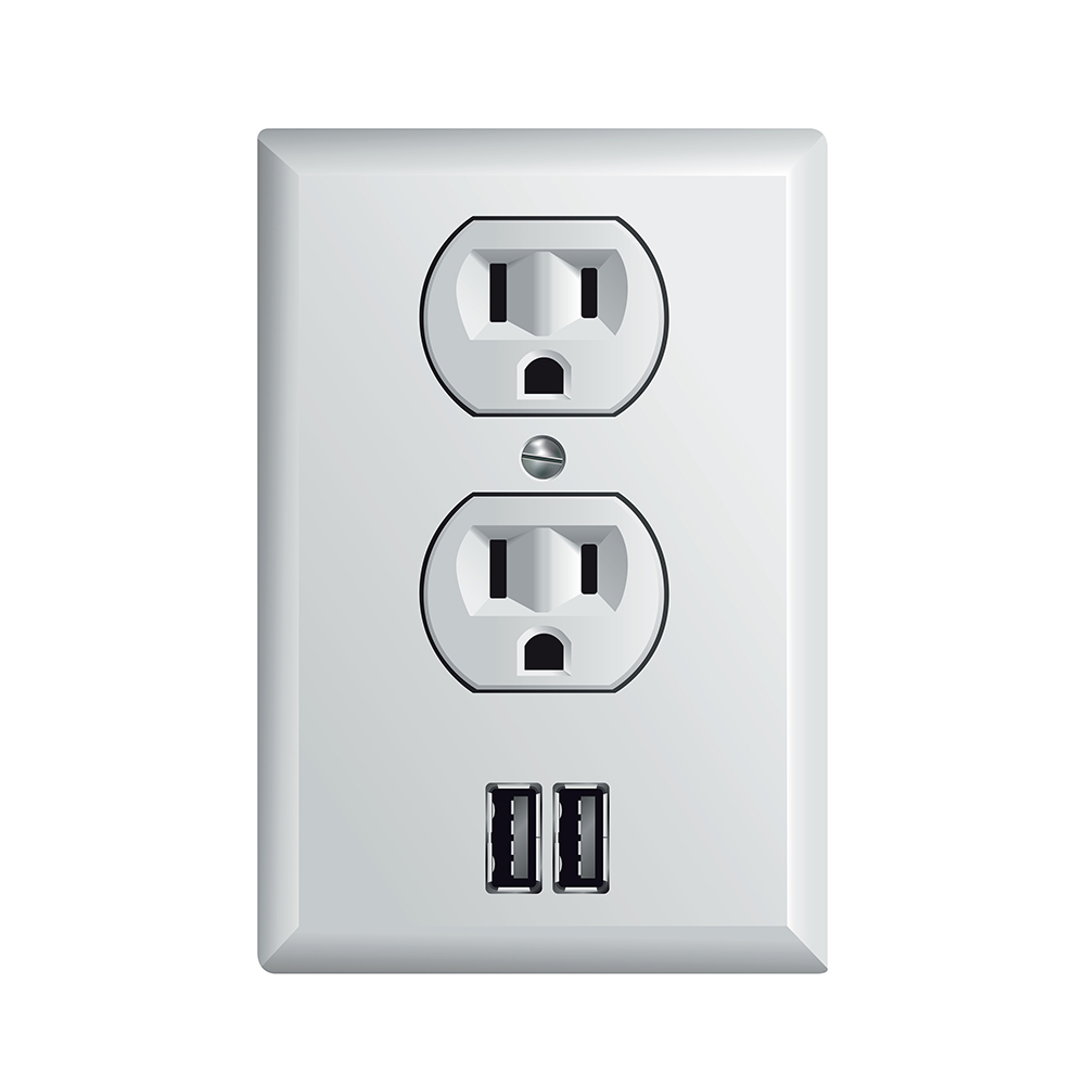 Install a USB USBC Electrical Outlet