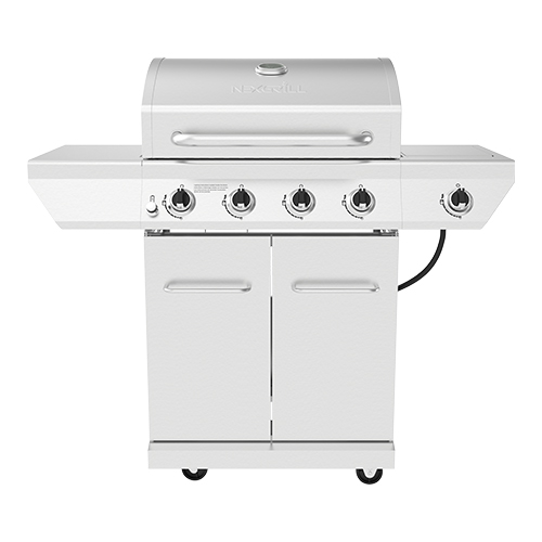 4-Burner Grill with Side Burner