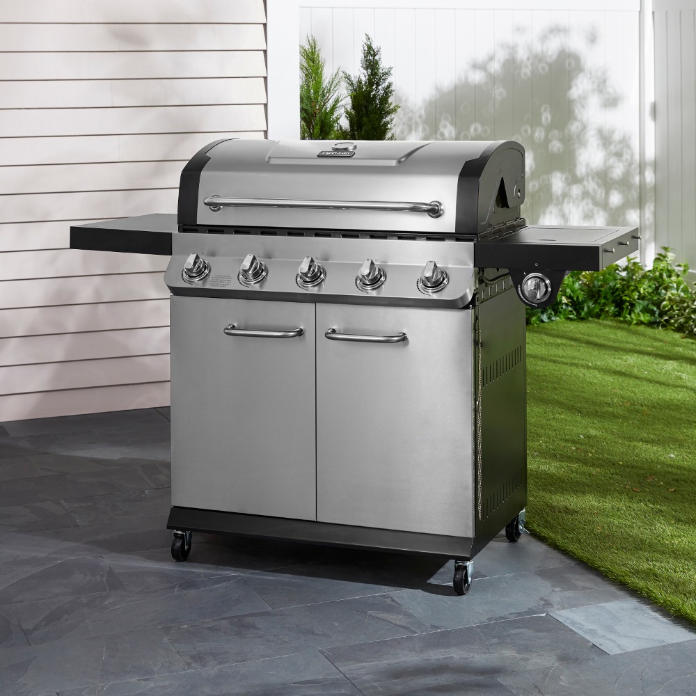 5-Burner Premier Natural Gas Grill with Side Burner