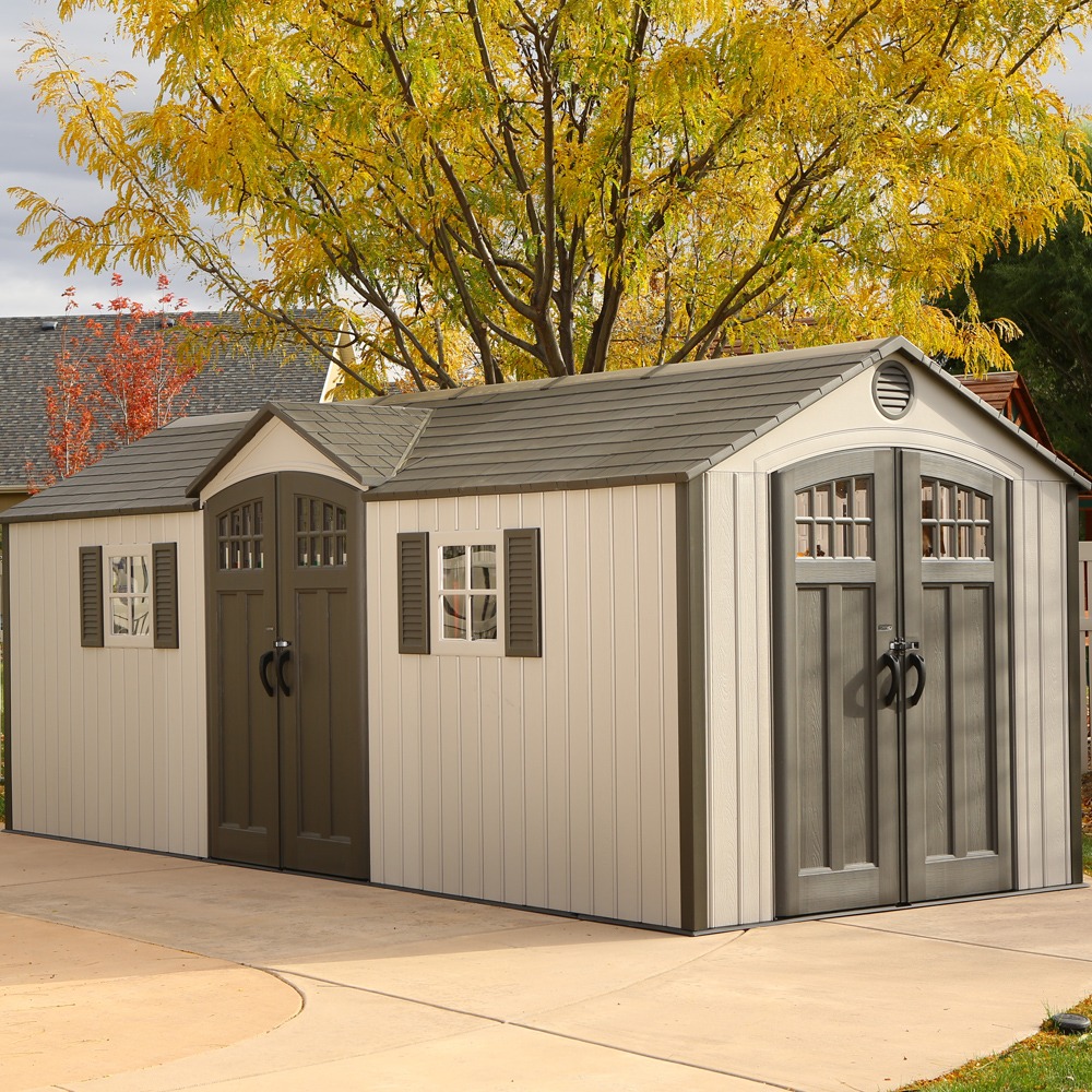 20 Ft. x 8 Ft. Outdoor Storage Shed