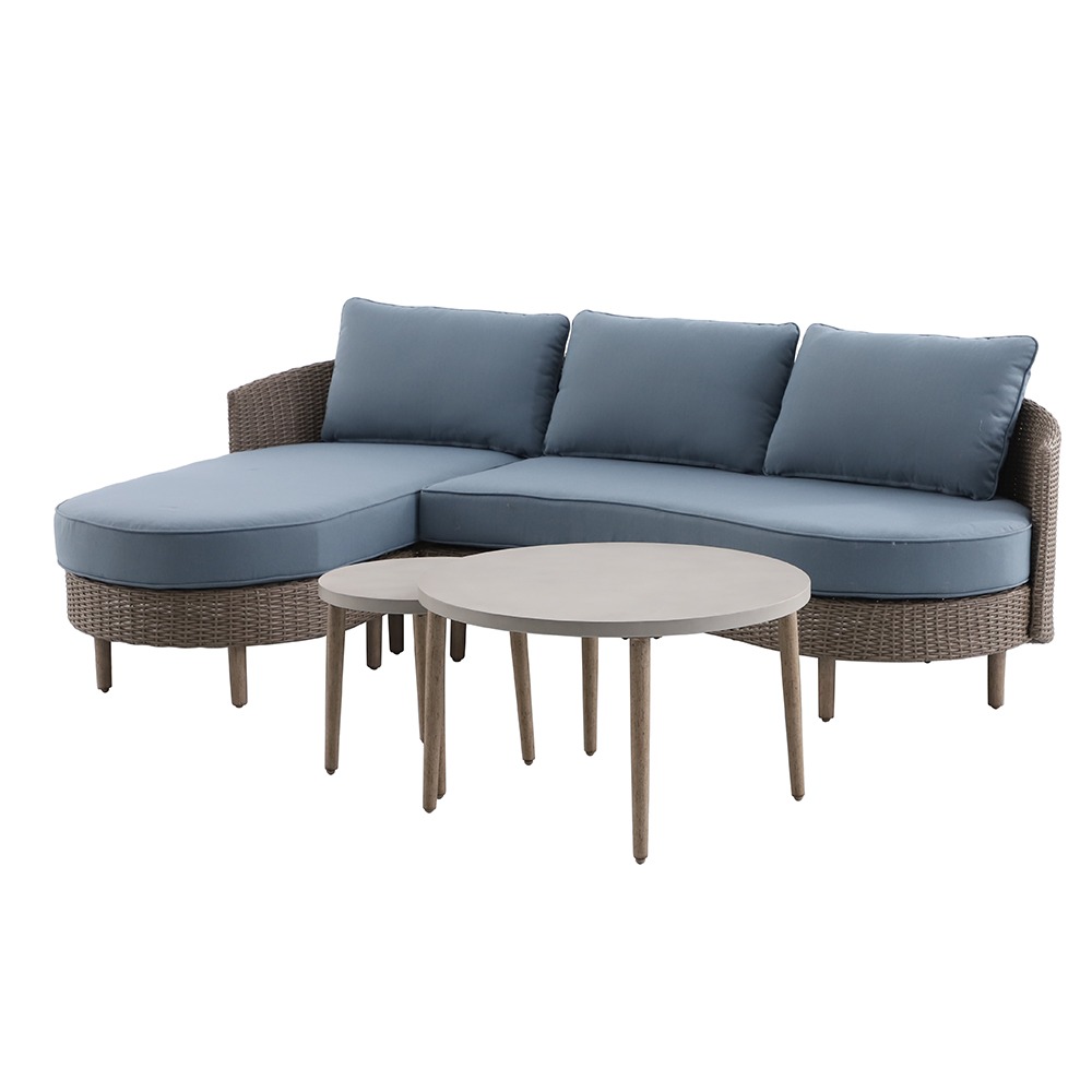 Dunes Sectional and Coffee Table Set