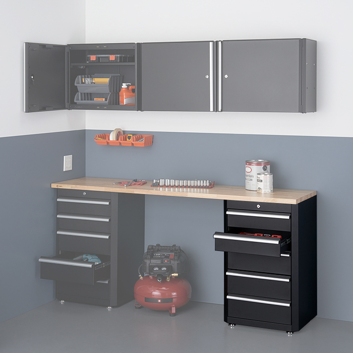 5 Drawer Garage Base Cabinet