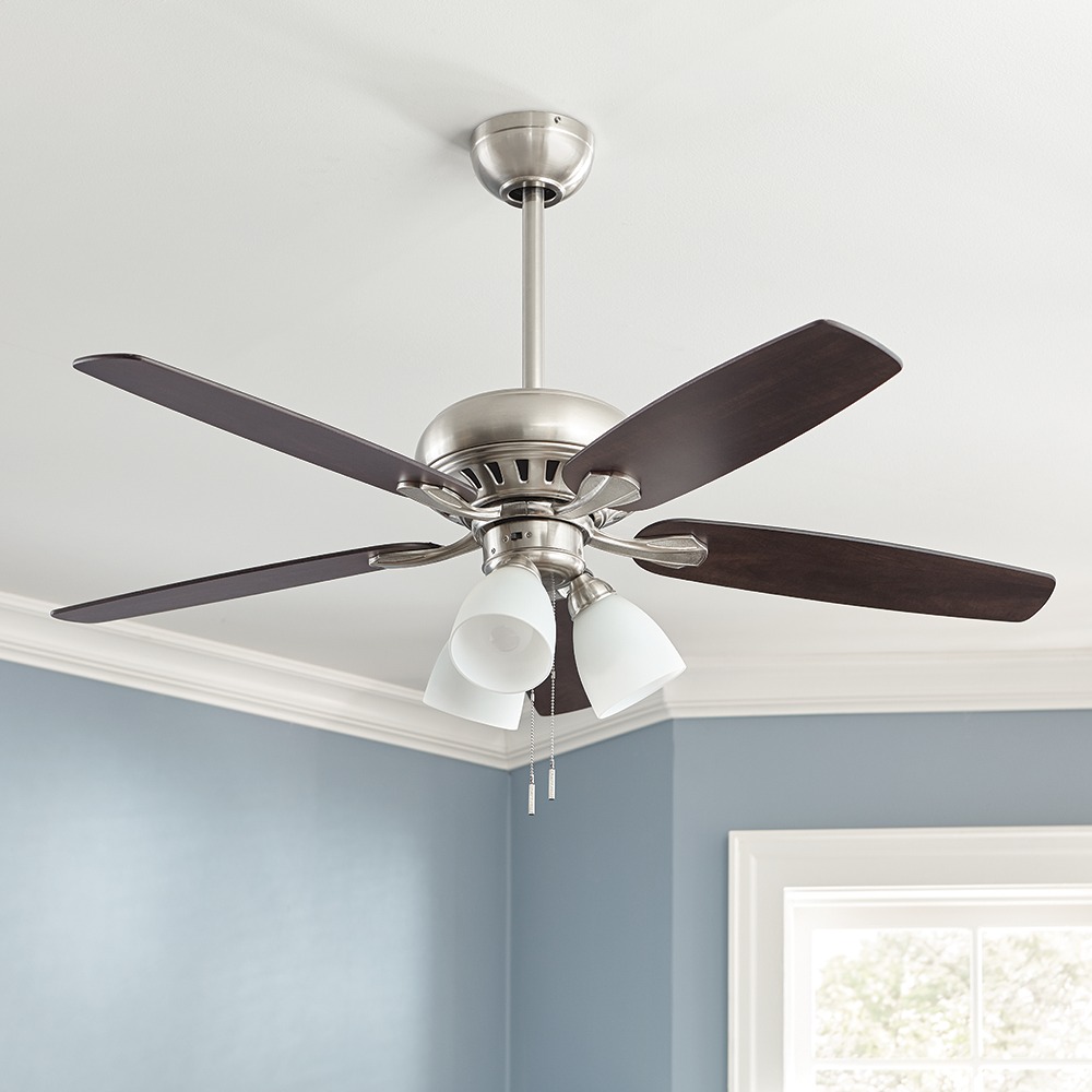 Rockport 52 in. LED Ceiling Fan with Light Kit