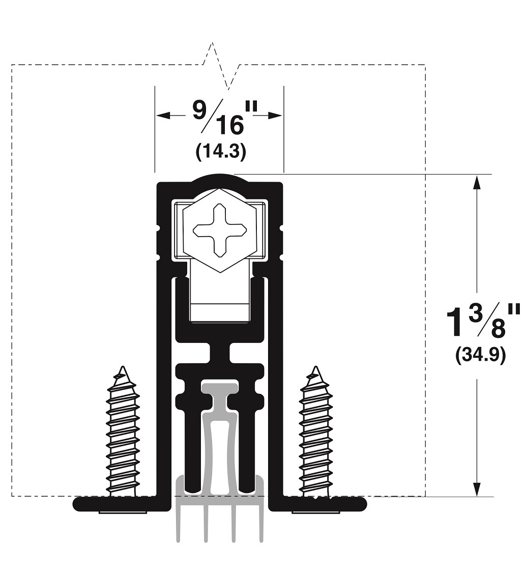 Pemko STC411 Acoustic Automatic Door Bottom