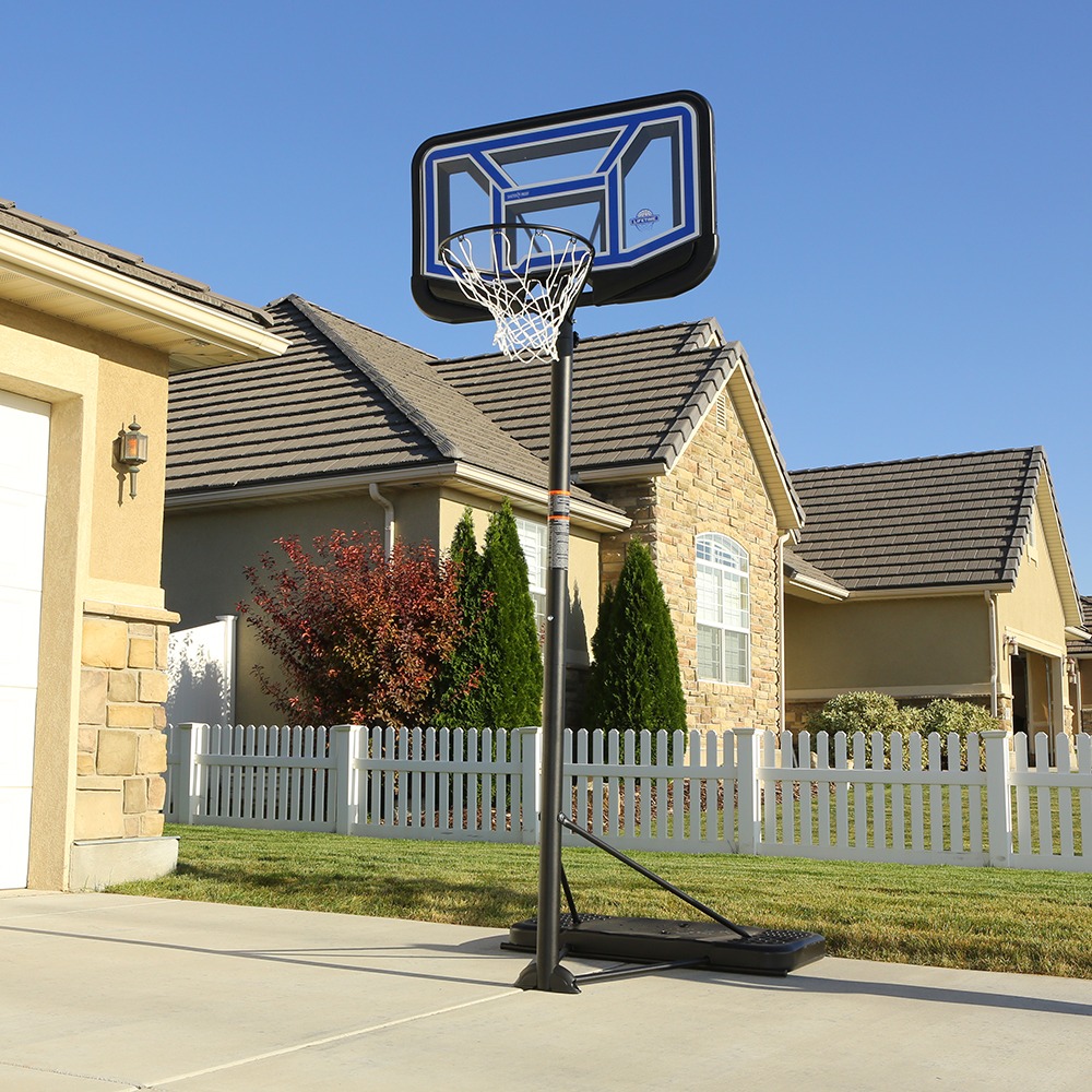 Adjustable Streamline Portable, Telescoping Basketball Hoop
