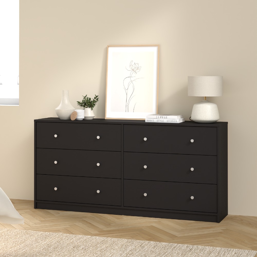 6 Drawer Double Dresser