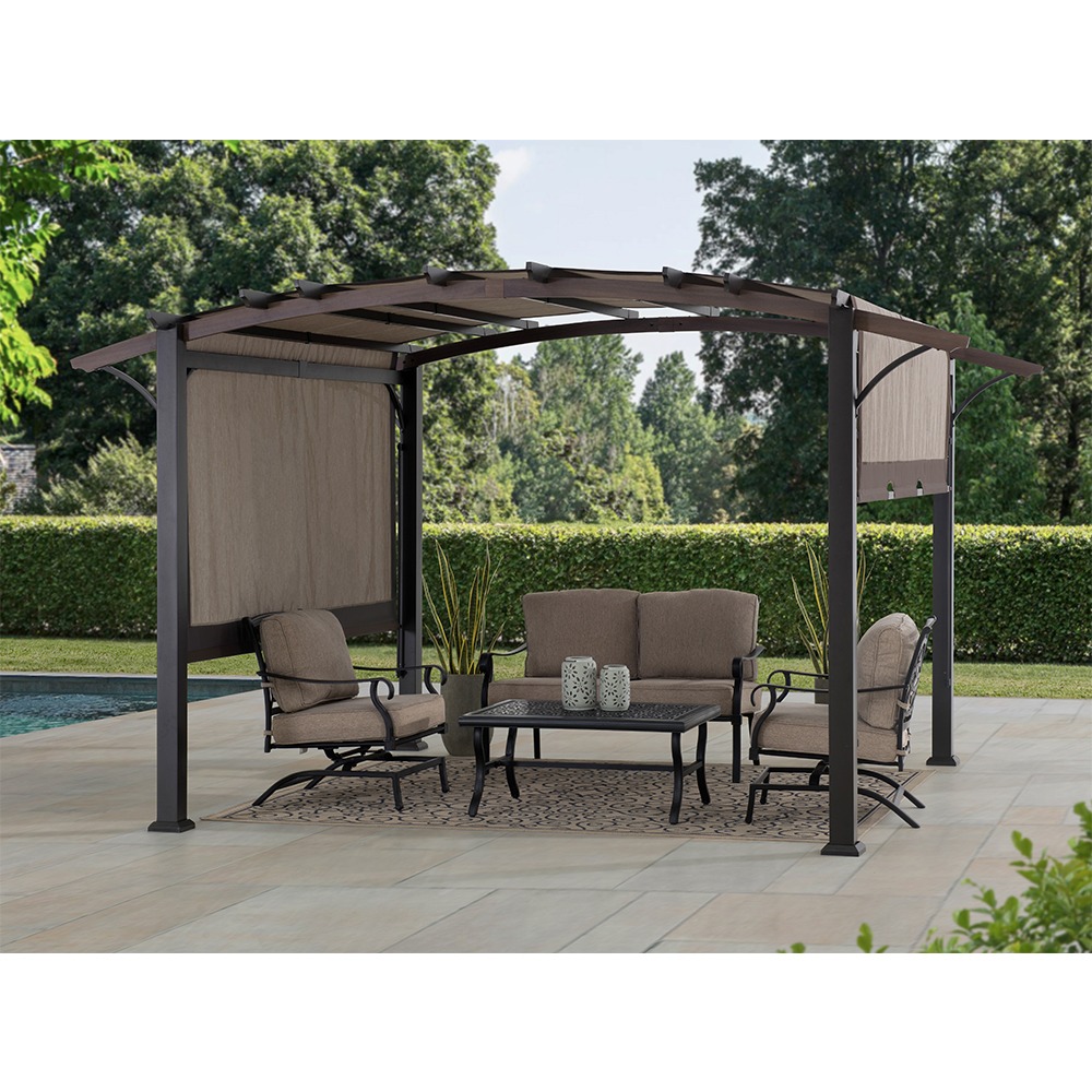 Orchard Park 10.6ft x 13.3ft Arched Pergola