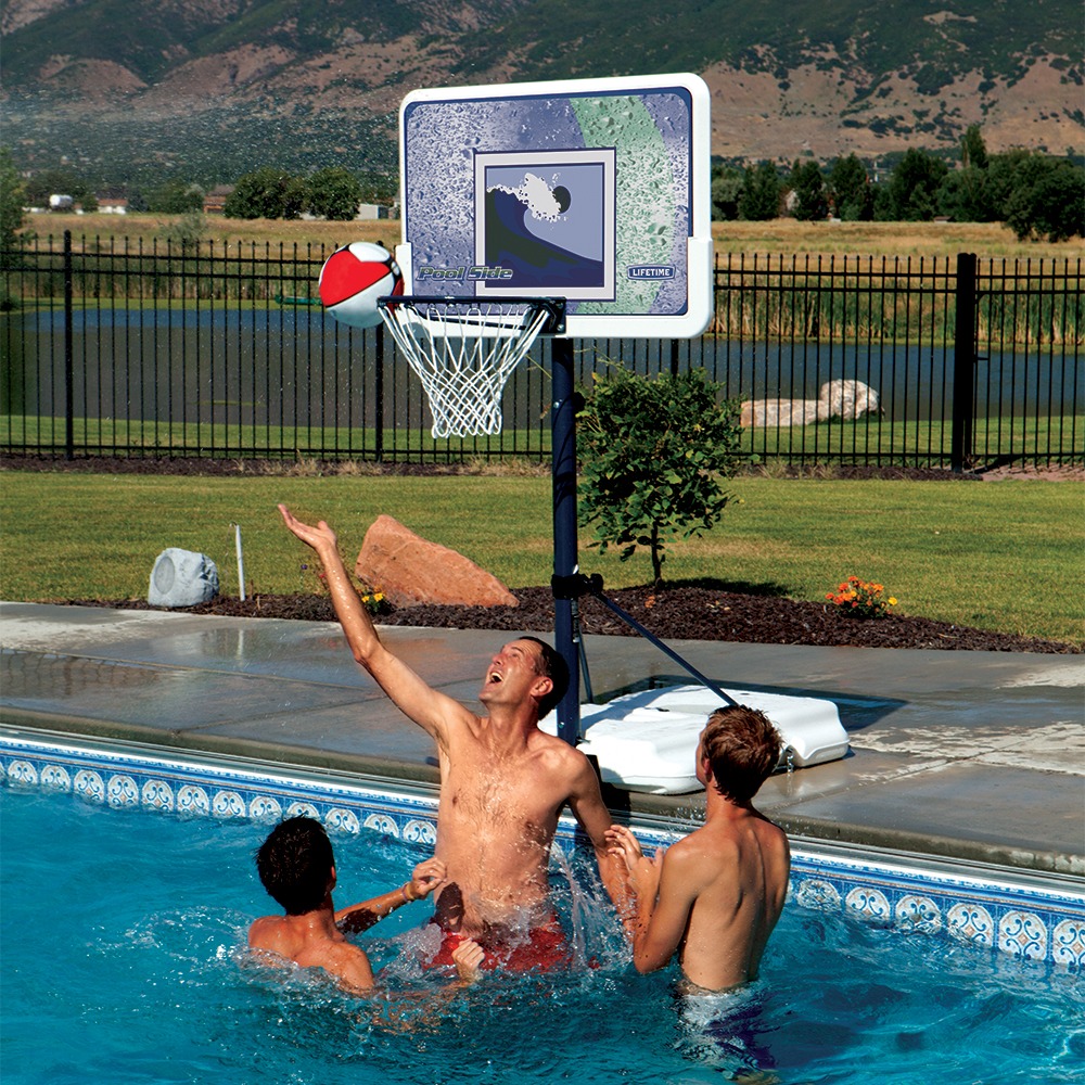 Poolside® Adjustable Basketball Hoop