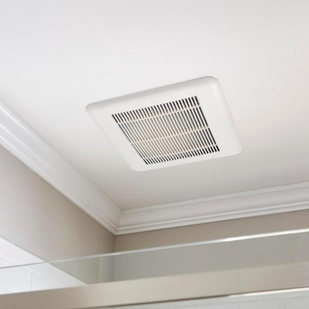 110 CFM Ceiling Mount Easy Installation Bathroom Exhaust Fan