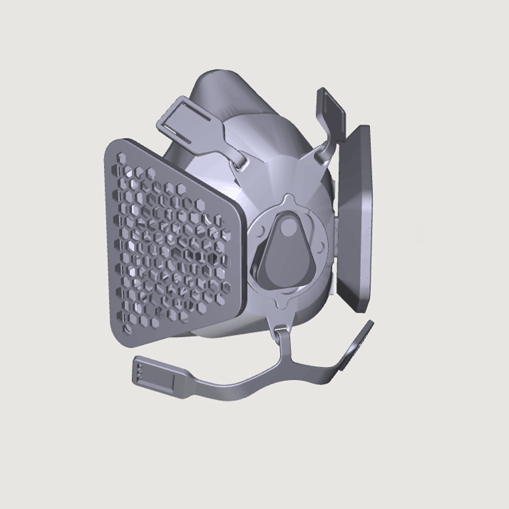 3D Printable Respirator Mask