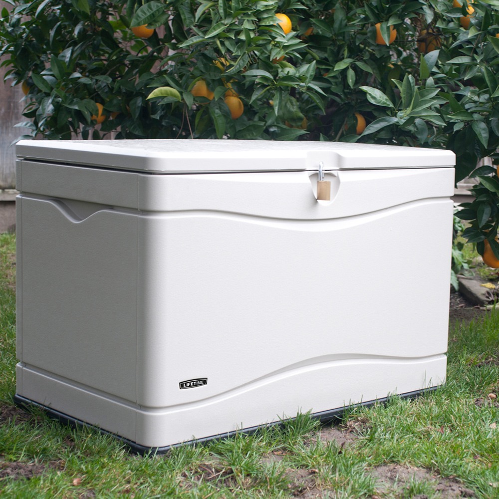 Heavy-Duty Outdoor Storage Deck Box - 80 Gallon