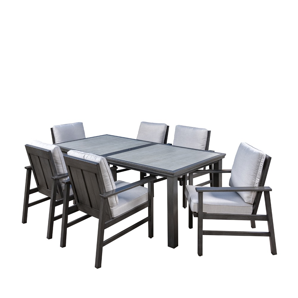 Clifton 7-Piece Cushion Dining Set