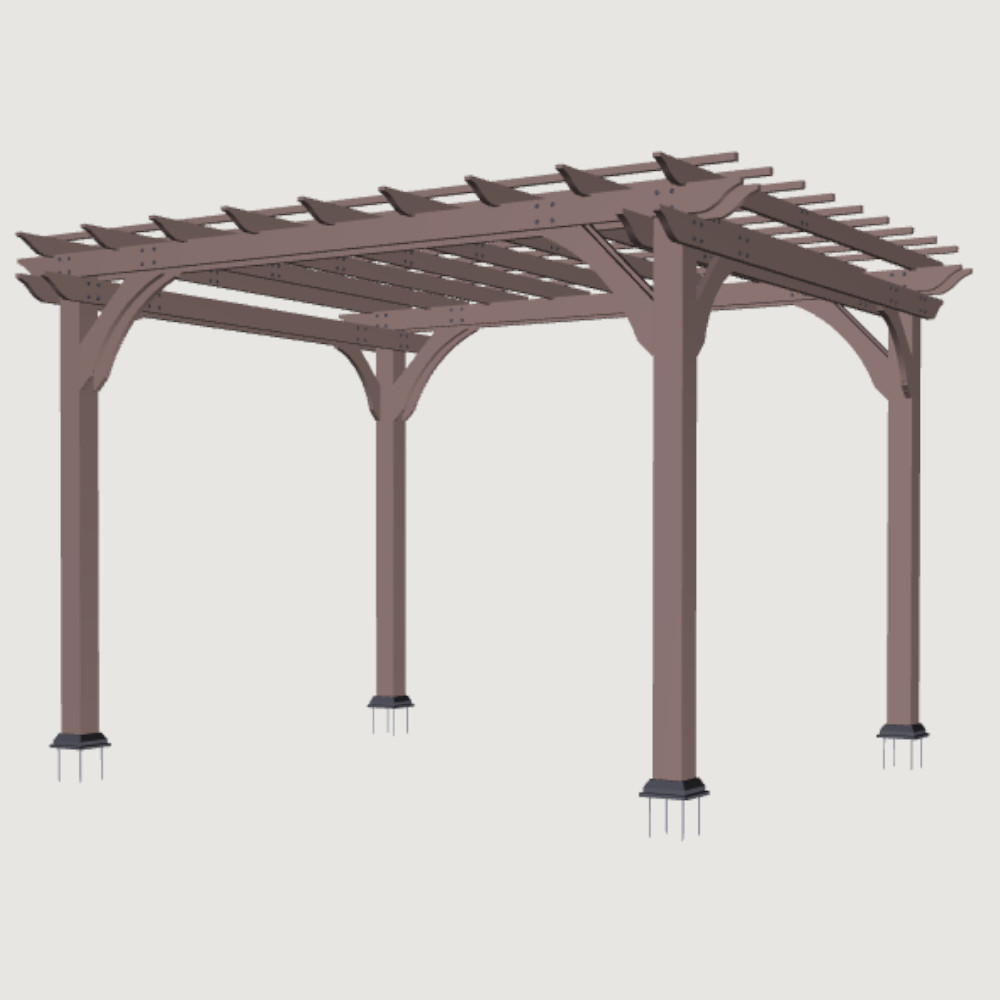 10' X 12' Wood Pergola
