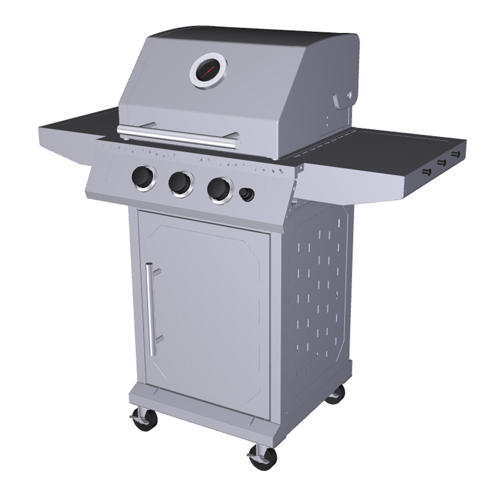 3-Burner Gas Grill