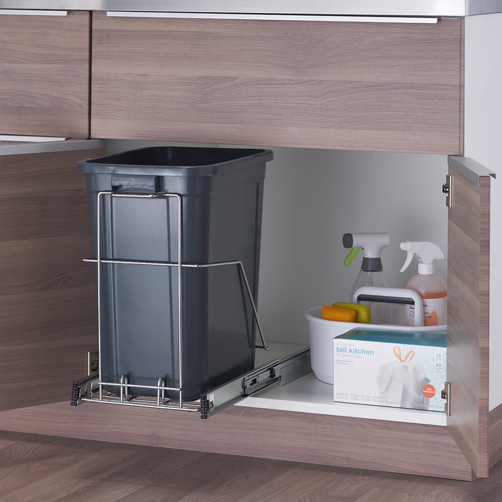 TRINITY PRO® EcoStorage® Sliding Trashcan