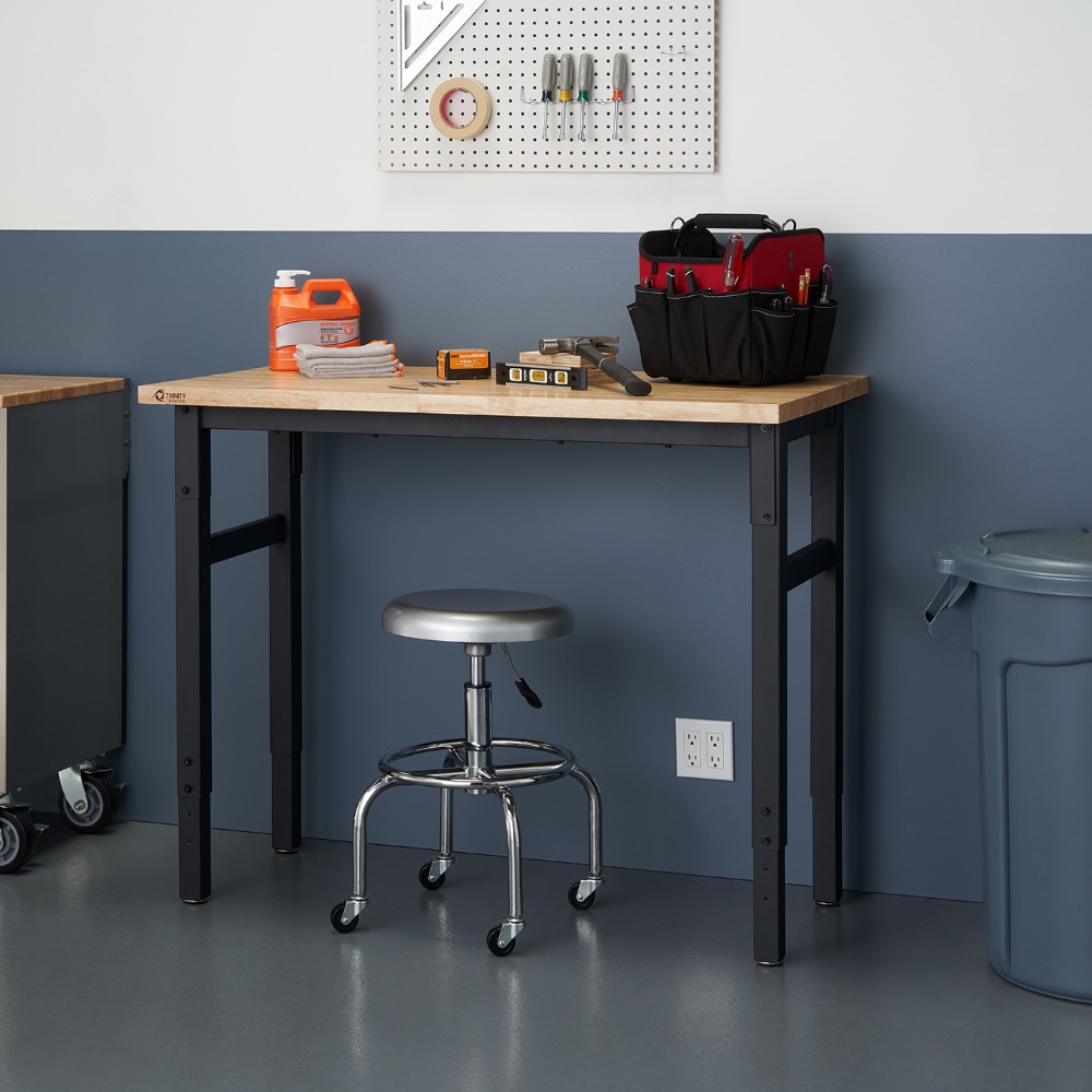 48” Wood Top Table