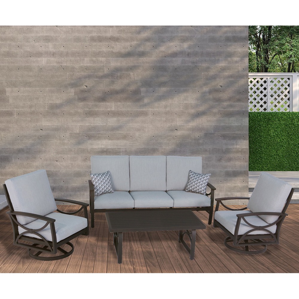 Caslano Metal Set 4PC