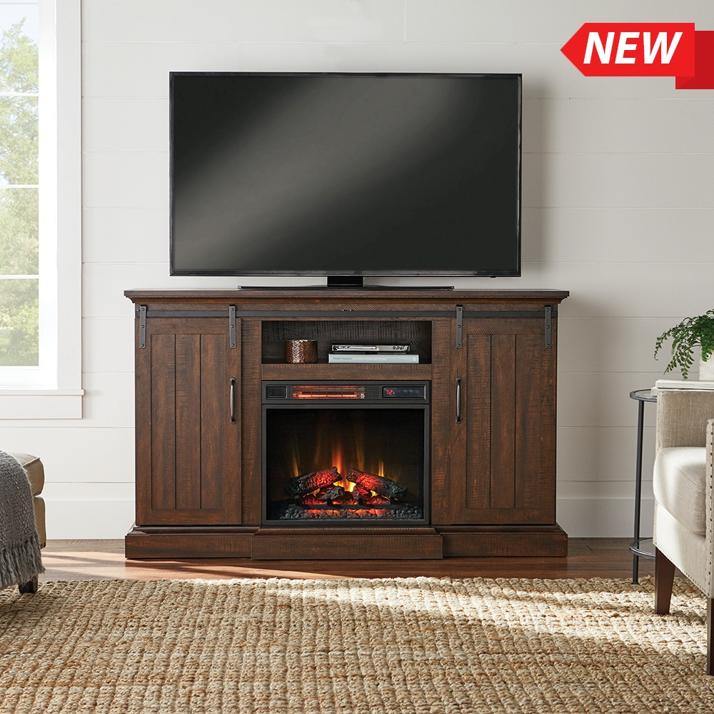 Kerrington Electric Fireplace Media Mantel