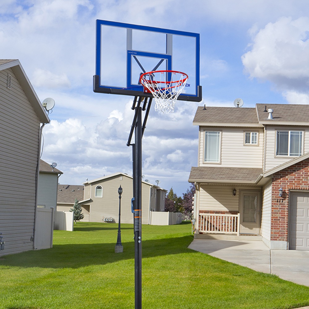 Adjustable Front Court Portable, Speed Shift Basketball Hoop