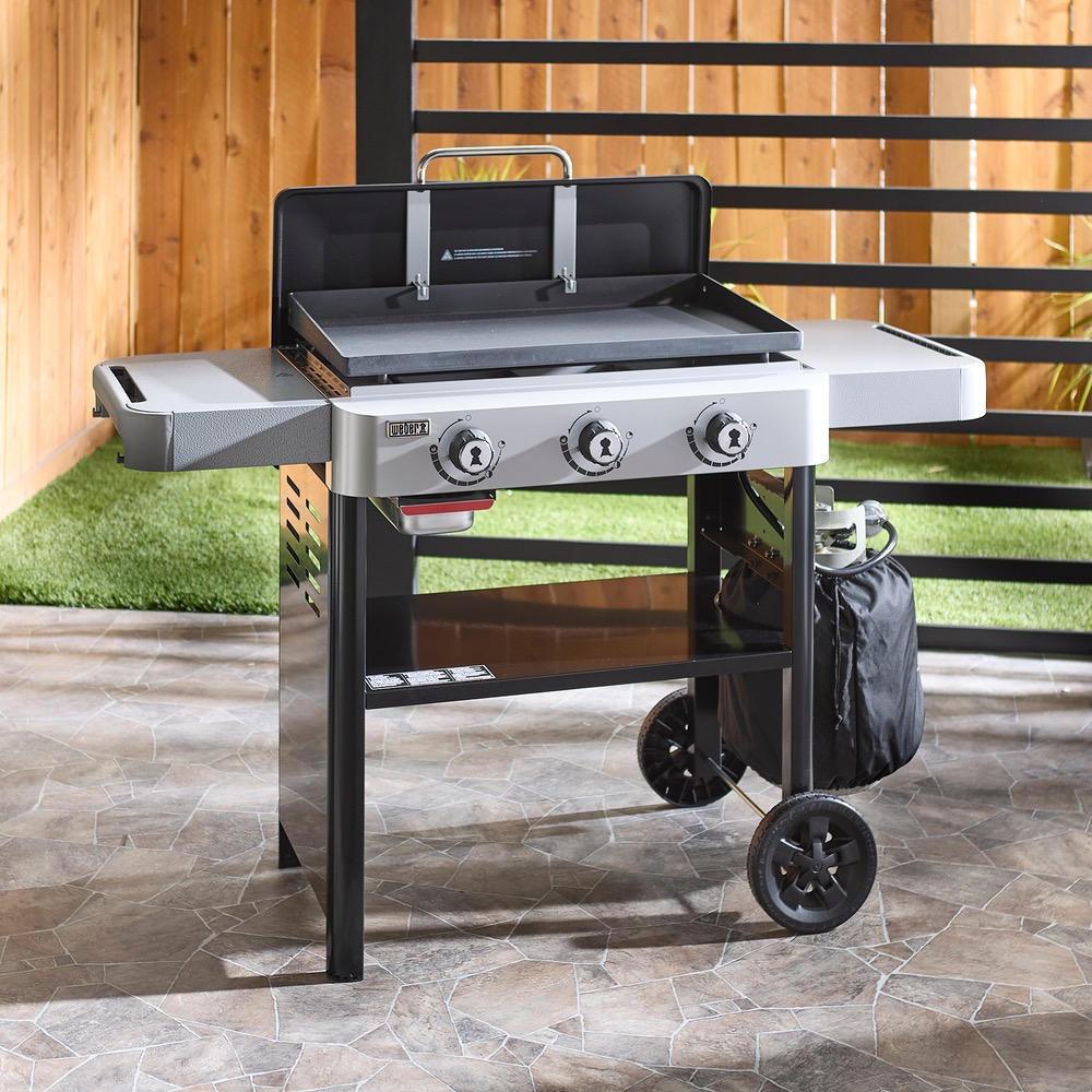 GRIDDLE 28IN FT 3B LP RR BLK US/CA/MX