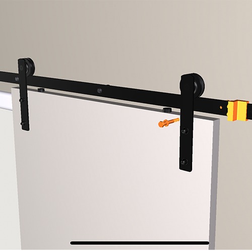 Barn Door Kit (Straight Strap)