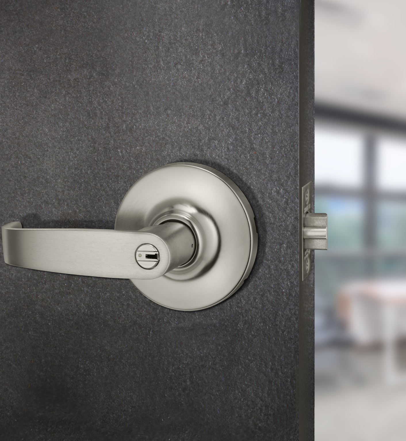 M3 CLIQ Key in Lever Cylinder Installation