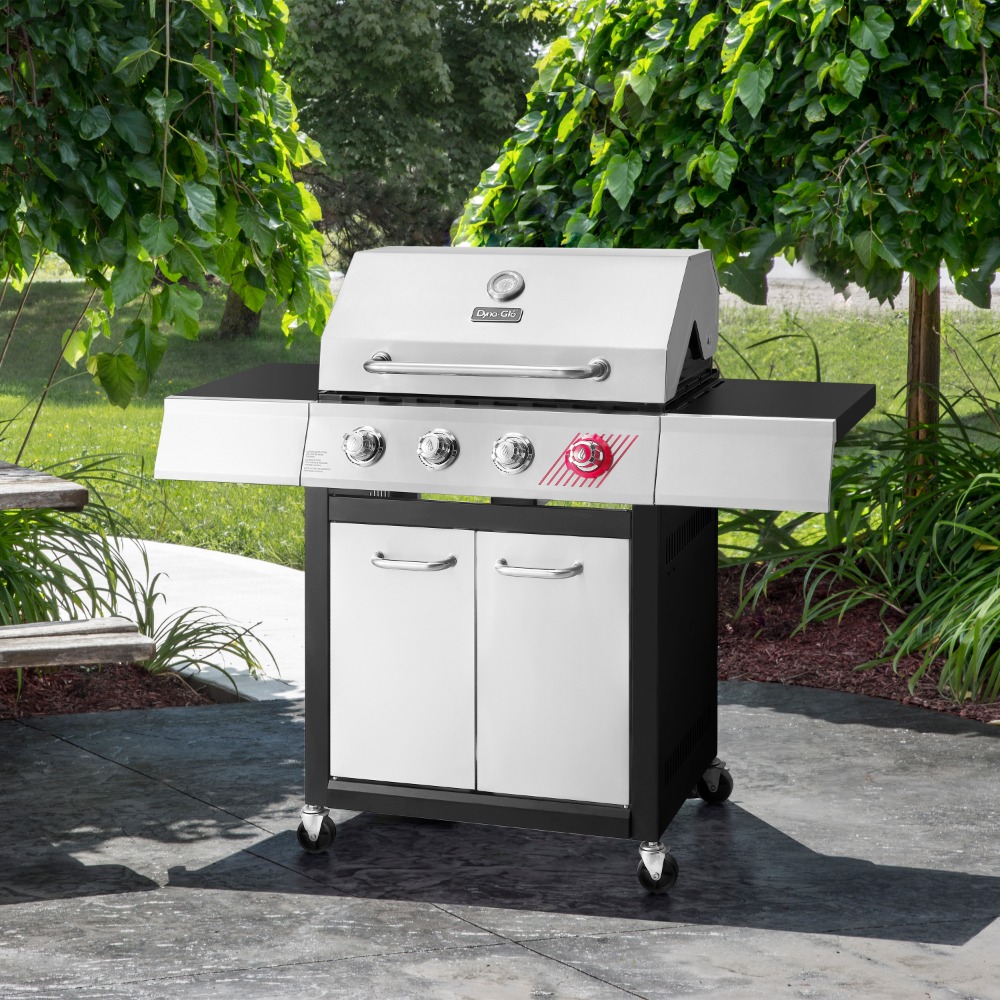 4-Burner LP Gas Grill with SearPLUS Burner