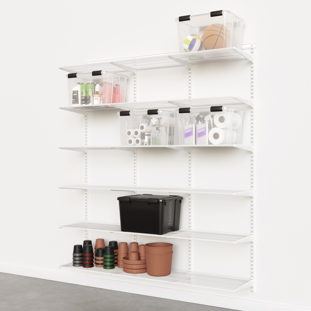 6' Basic Shelving 6' x 20