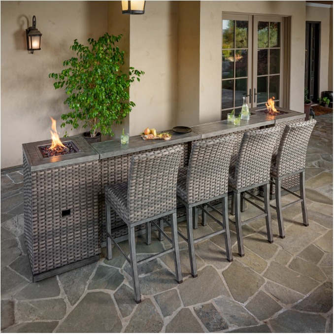 10' Round Solar LED Market Umbrella