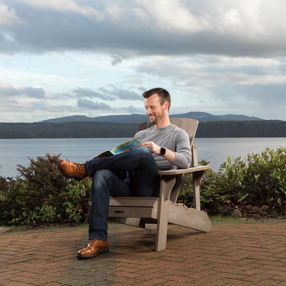 Adirondack Chair, Light Brown